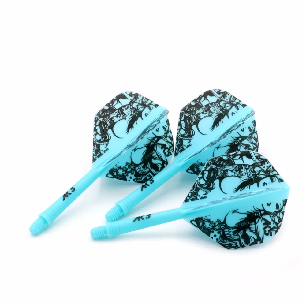 Plumas completas para dardos CUESOUL Night (3 unidades) - Imagen 4