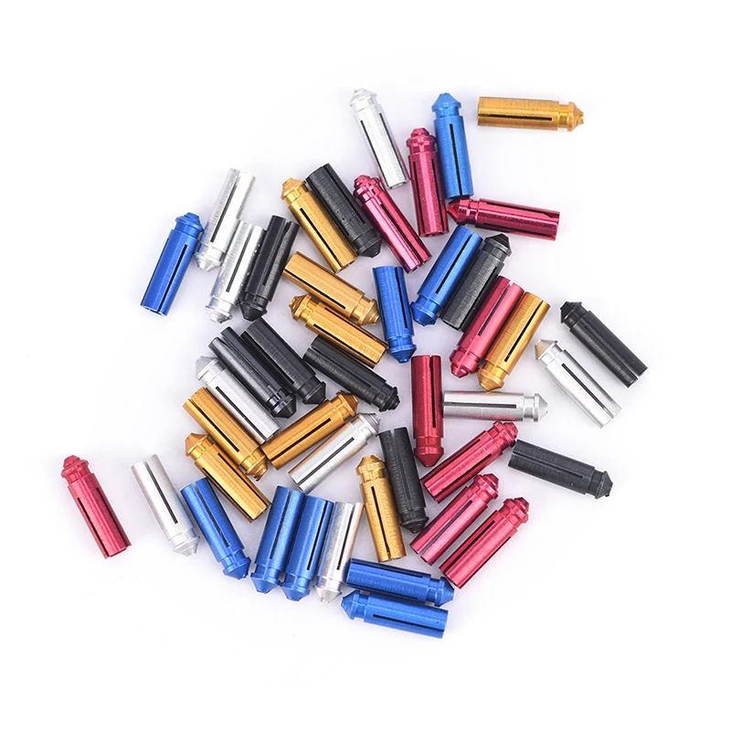 Pack 9 unidades protección de plumas para dardos (Varios colores, aluminio) - Imagen 5